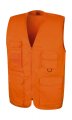 Heren Bodywarmer Safari Result R045X Orange